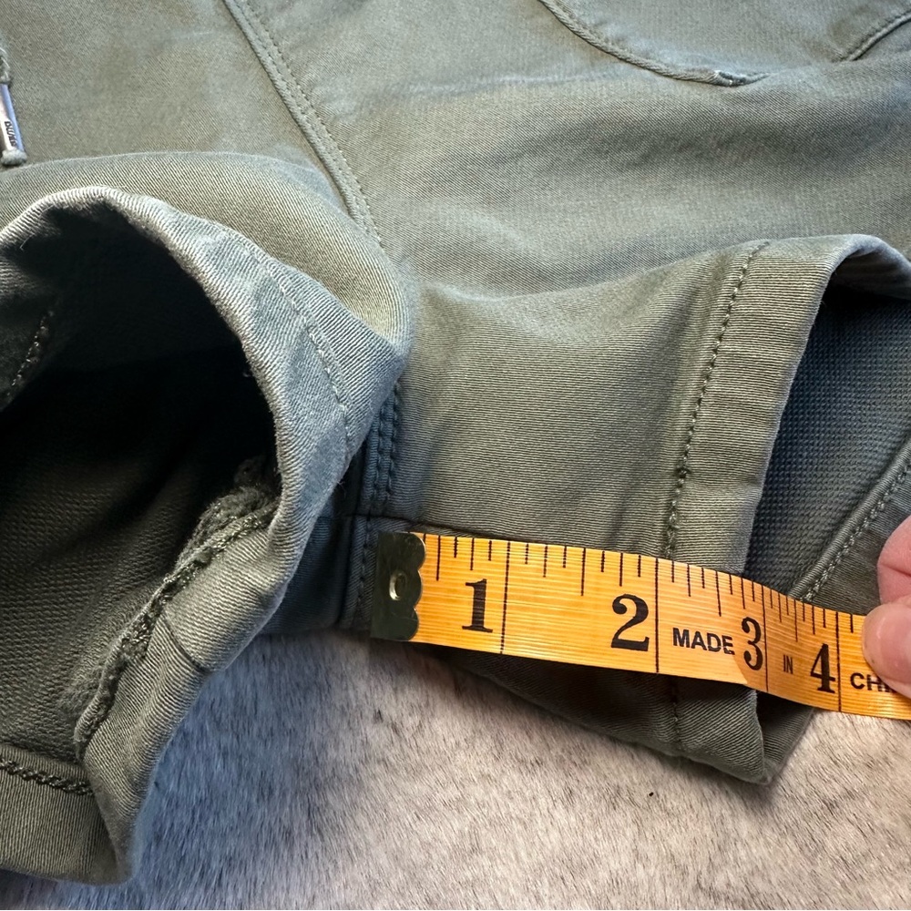 Olive Green Athletic Shorts for Women - Picture 7 of 7